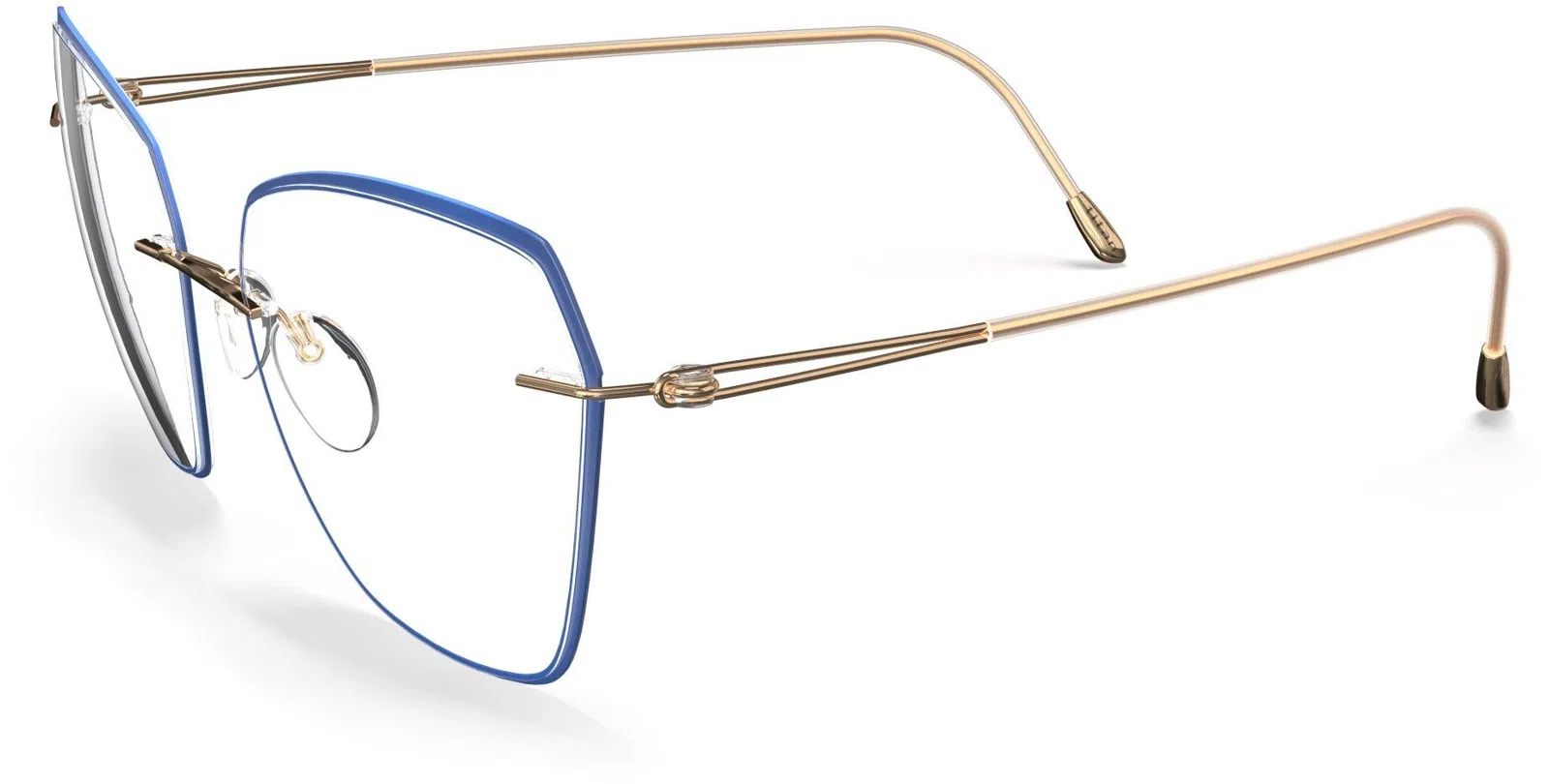 Silhouette Lite Spirit Demo Rimless 5566 Eyeglasses - view 42